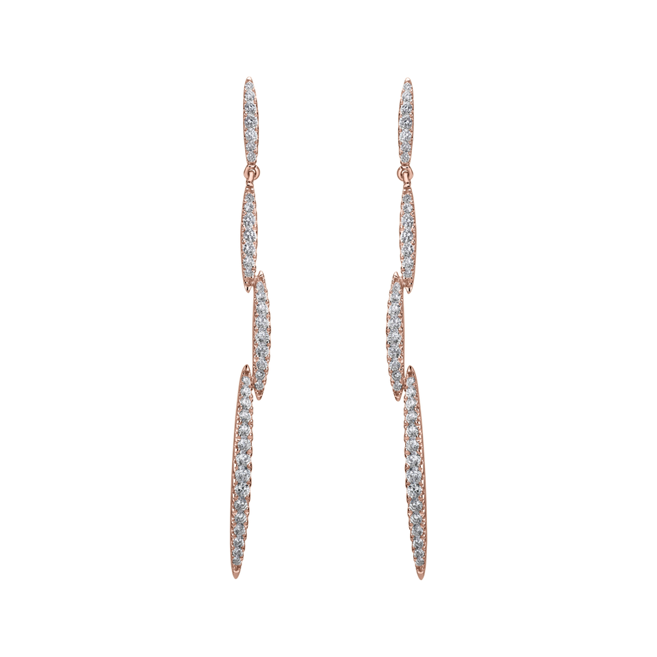 Náušnice s diamanty Chester