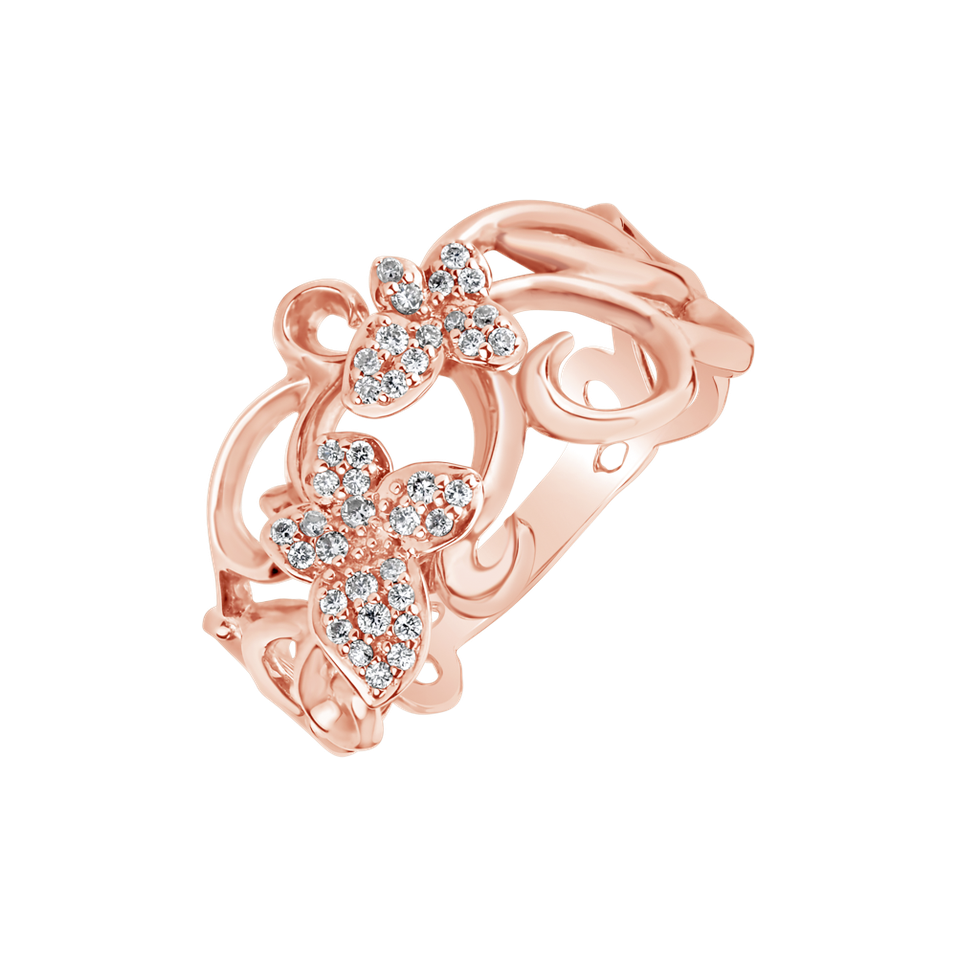 Prsten s diamanty Kamala