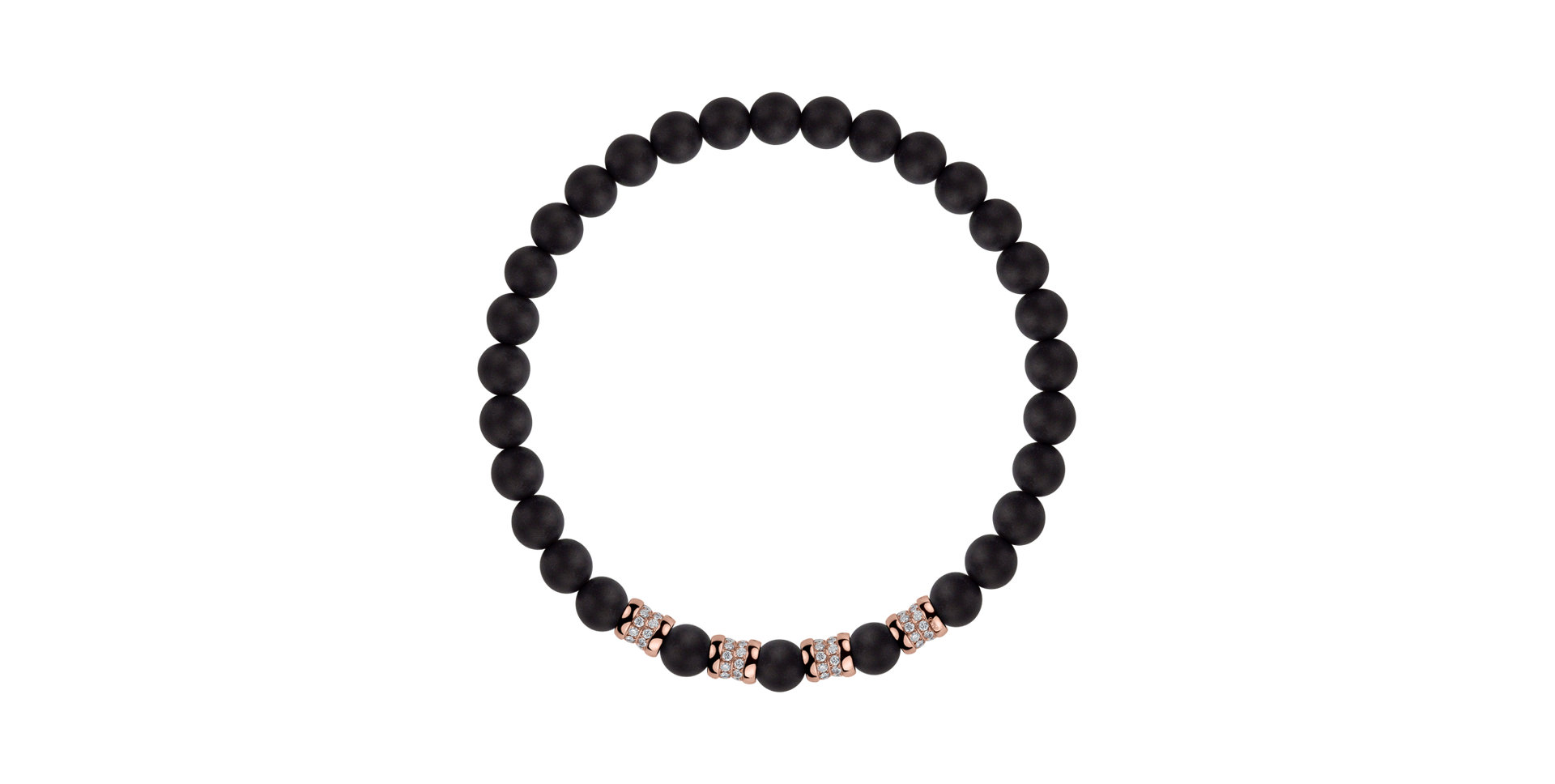 Náramek s diamanty a acháty Virgin Sin