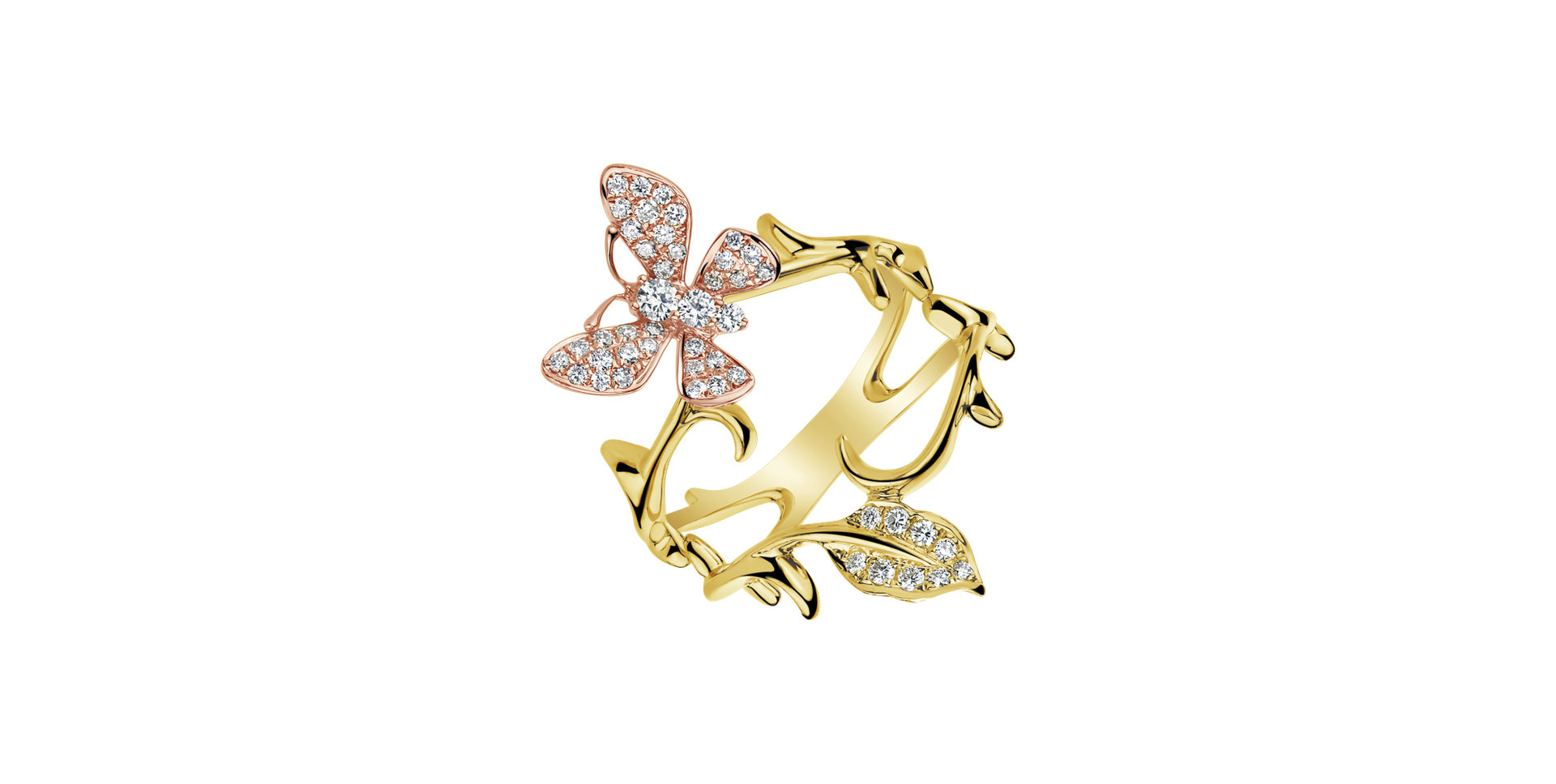 Prsten s diamanty Virgin Pleasure