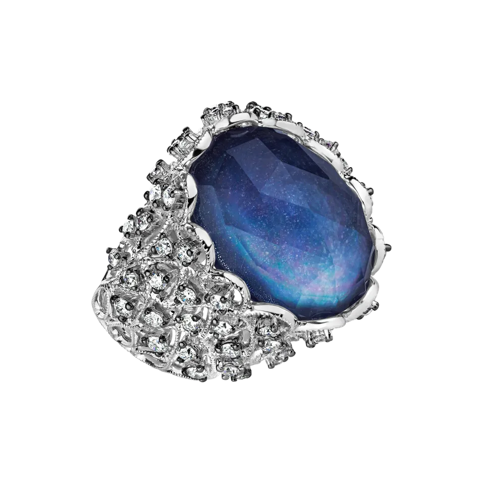 Prsten s Crystal a diamanty Fabulous Guardian