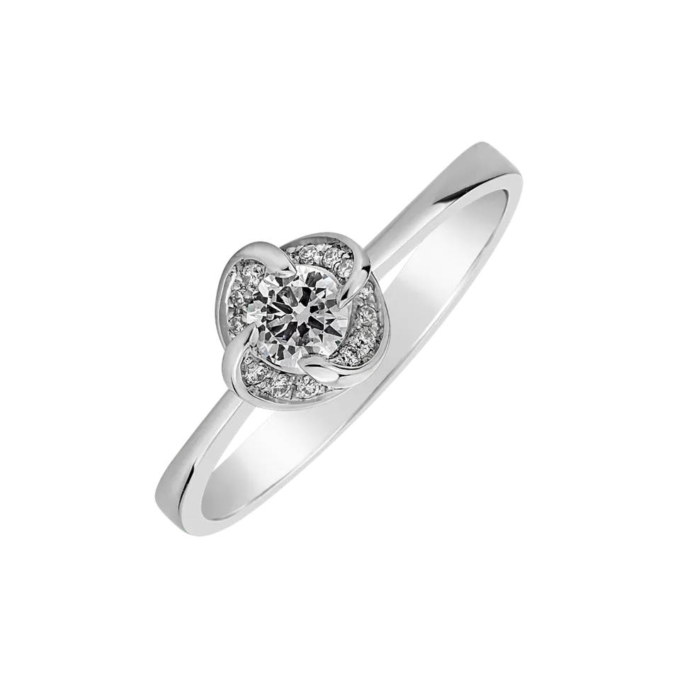 Prsten s diamanty Ferrante