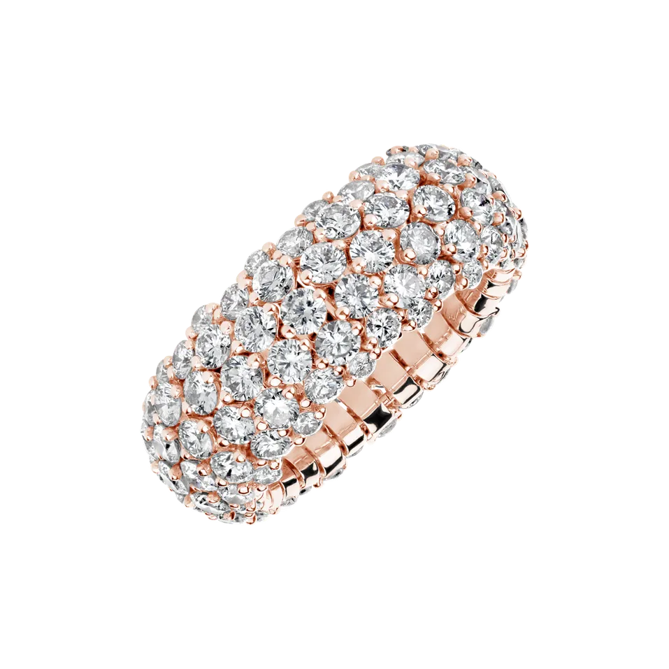 Prsten s diamanty Spring Storm