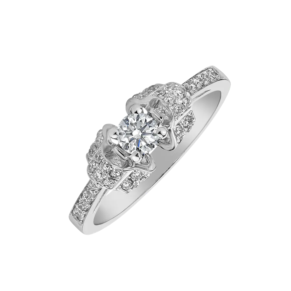 Prsten s diamanty Tugdual