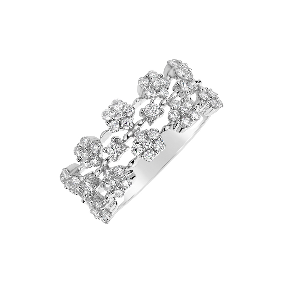 Prsten s diamanty Glittering Meadow