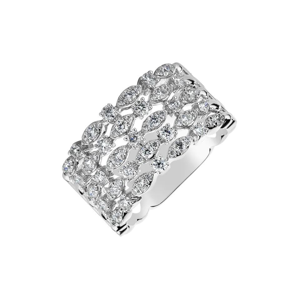Prsten s diamanty Moon Sparkle