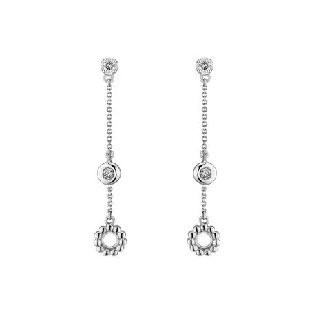 Náušnice s diamanty Regal Reverie