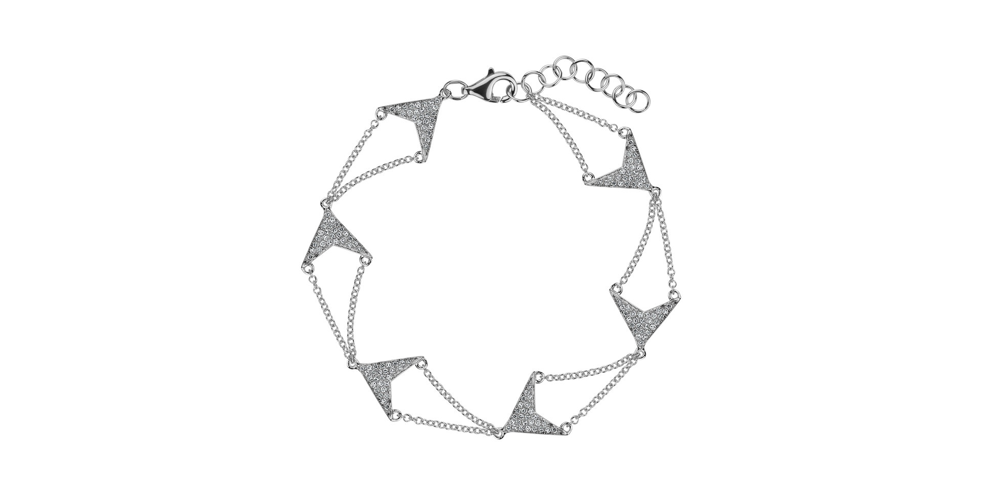 Náramek s diamanty Timeless Grace