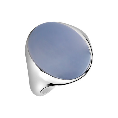 Prsten s chalcedonem Moonlight Trip