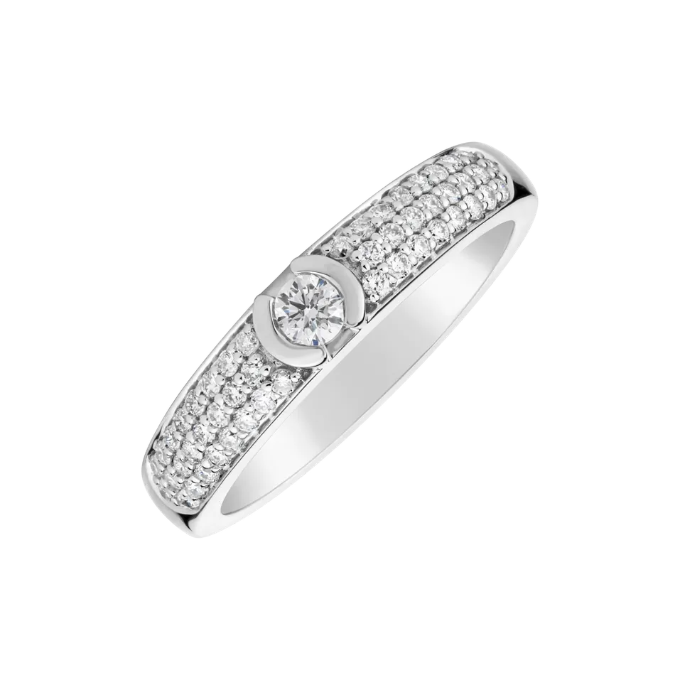 Prsten s diamanty Snow Generation