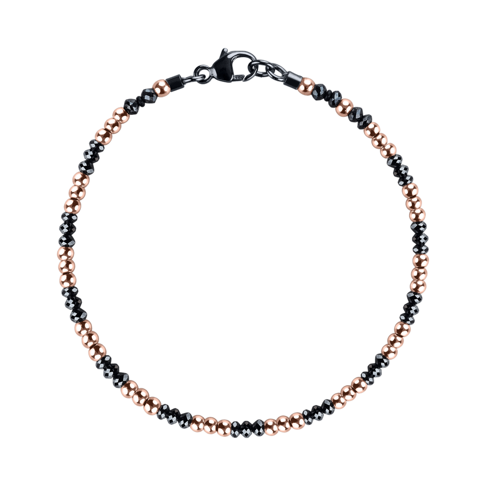 Náramek s černými diamanty Black Eminence