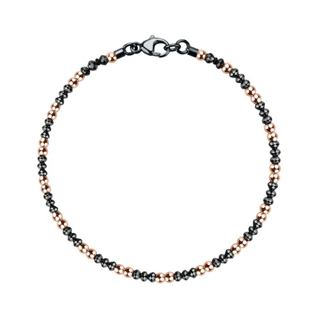 Náramek s černými diamanty Black Eminence