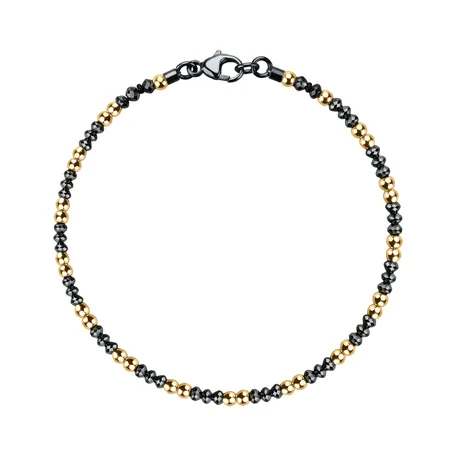 Náramek s černými diamanty Black Eminence