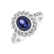 Prsten s safírem a diamanty Majesty Muse2