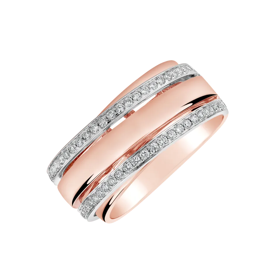 Prsten s diamanty Germain