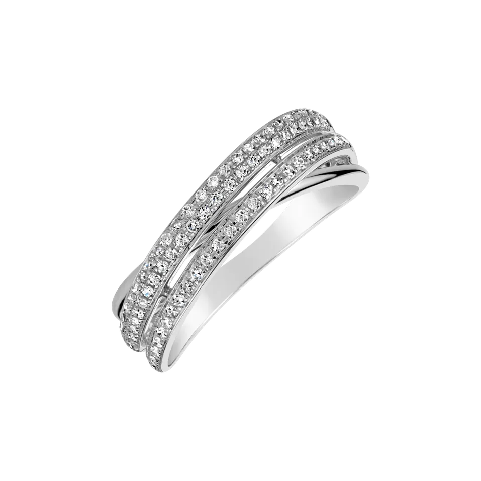 Prsten s diamanty Thibault