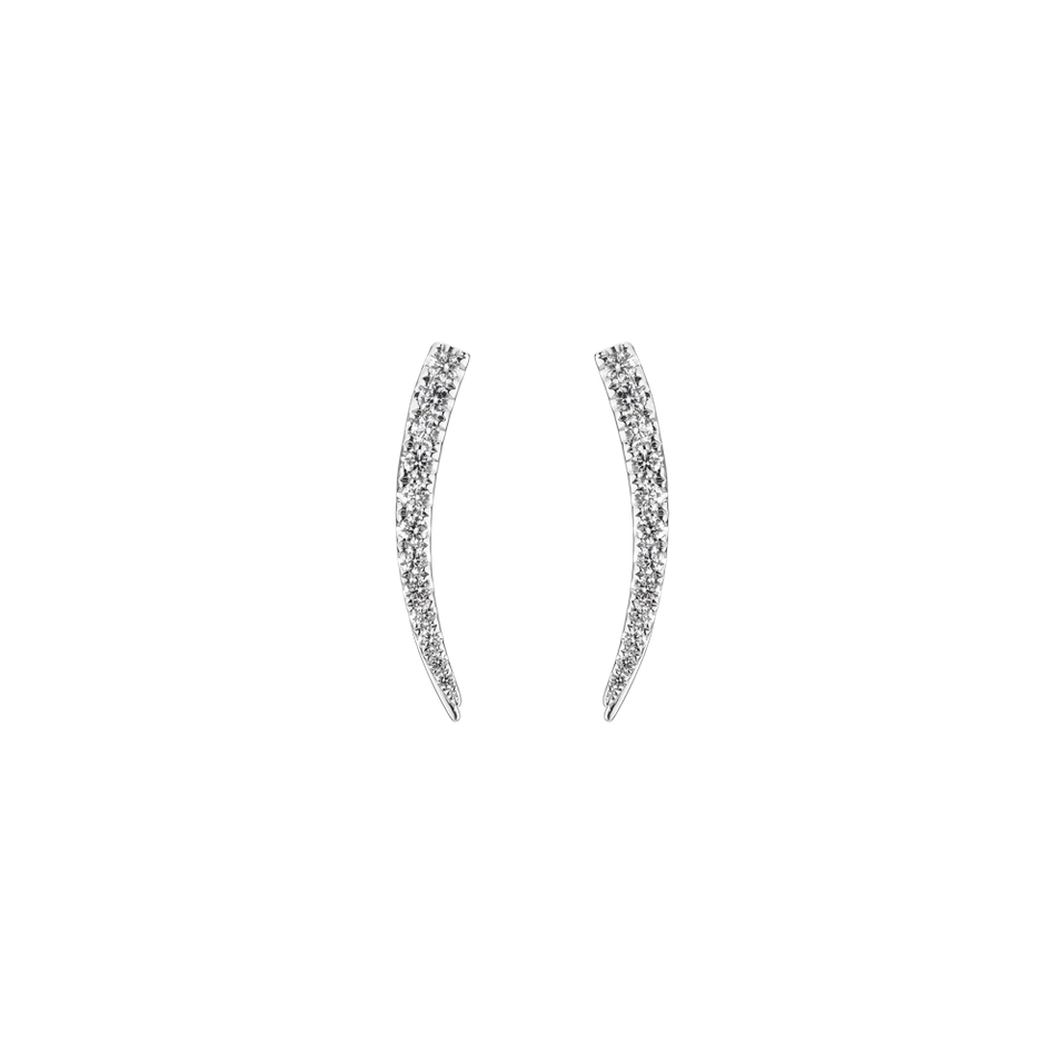 Náušnice s diamanty Kaelian