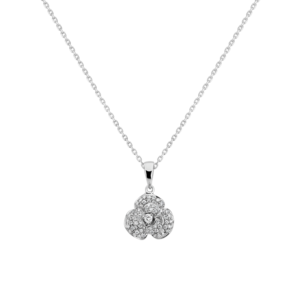 Přívěs s diamanty Fragrant Orchid