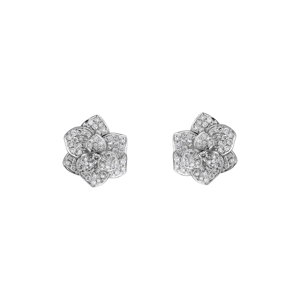 Náušnice s diamanty Precious Time