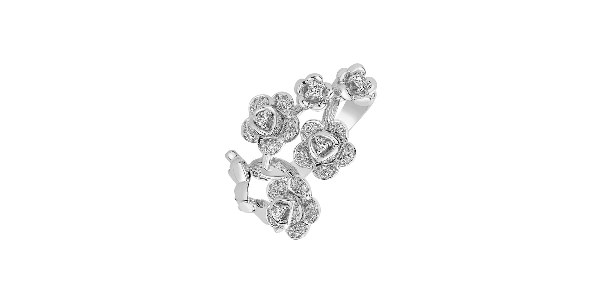 Prsten s diamanty Morning Sun