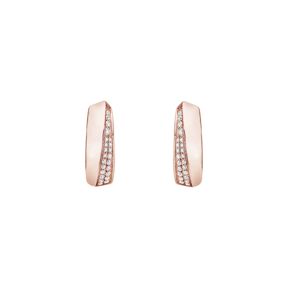 Náušnice s diamanty Flash of Light