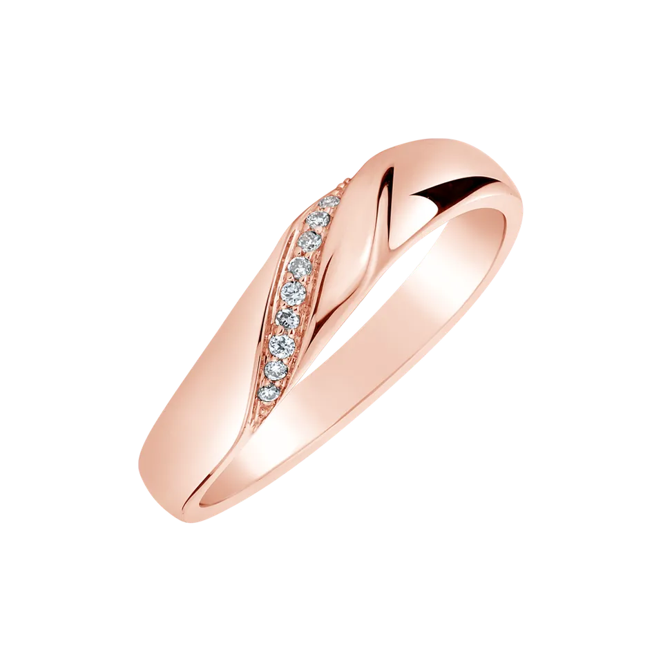 Prsten s diamanty Eternity Ray
