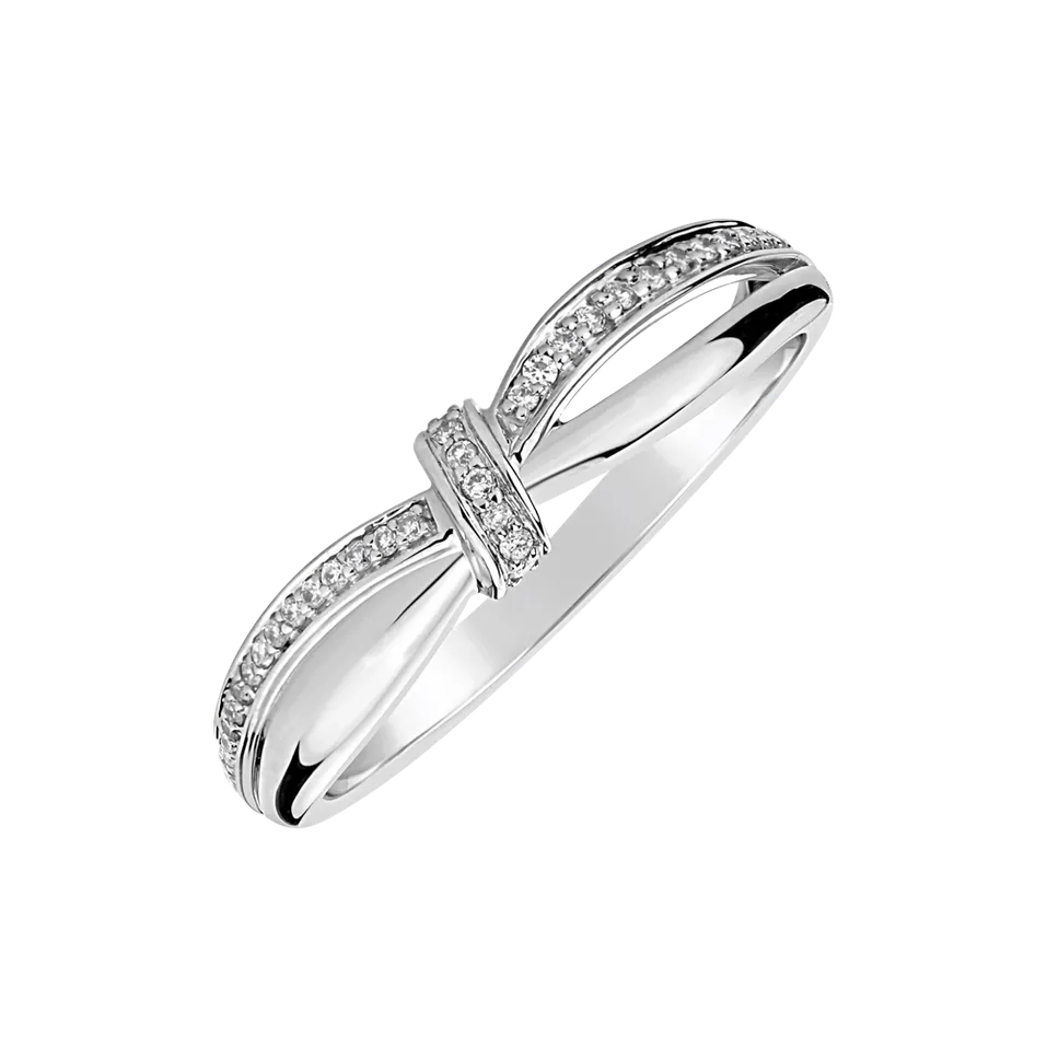 Prsten s diamanty Seductive Ribbon