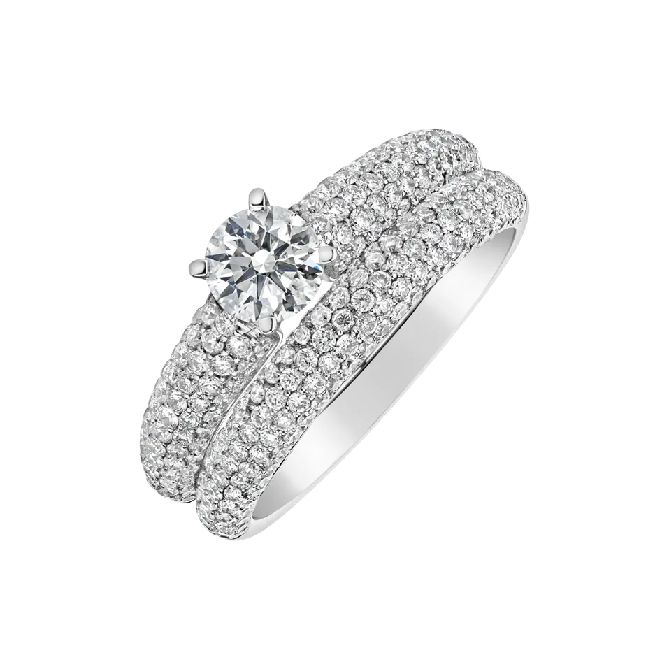 Prsten s diamanty Anastazia