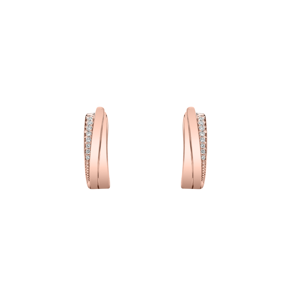 Náušnice s diamanty Dazzling Galaxy