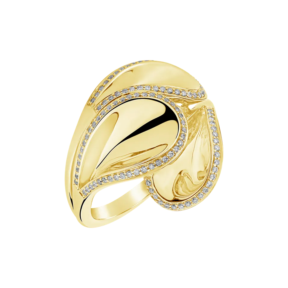 Prsten s diamanty Space Symphonyi