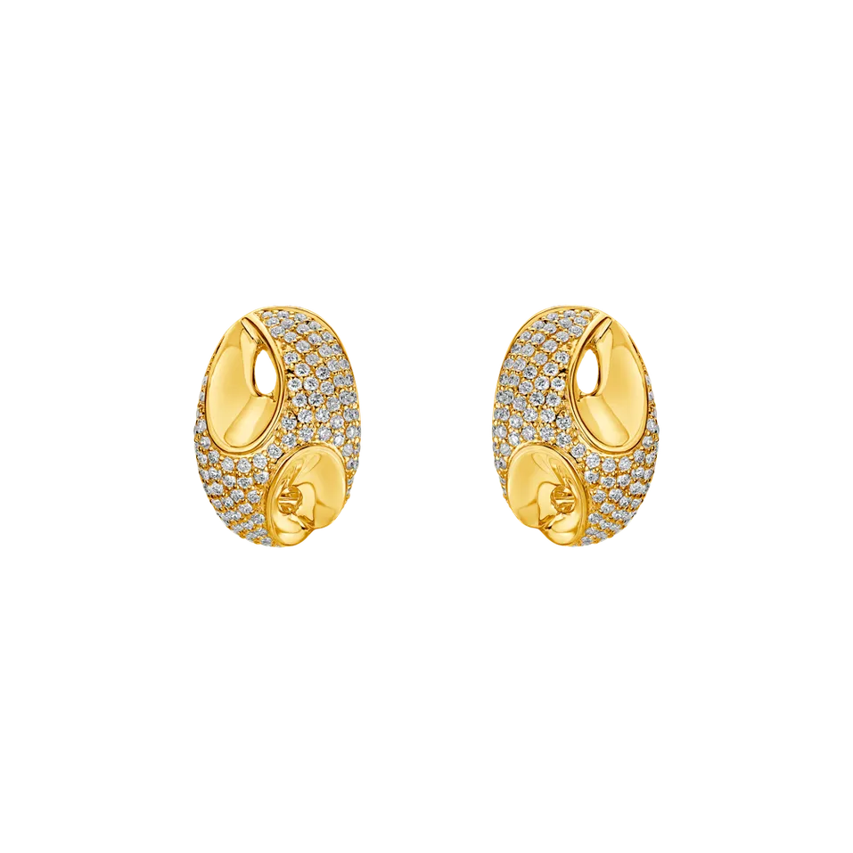 Náušnice s diamanty Fairytale Gem