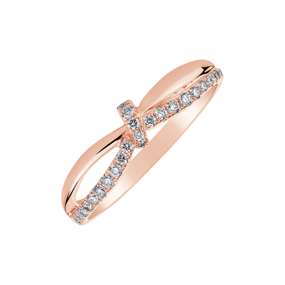 Prsten s diamanty Melonie