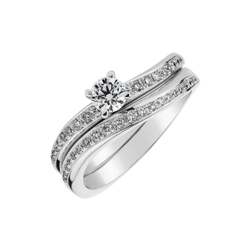 Prsten s diamanty Love Glow