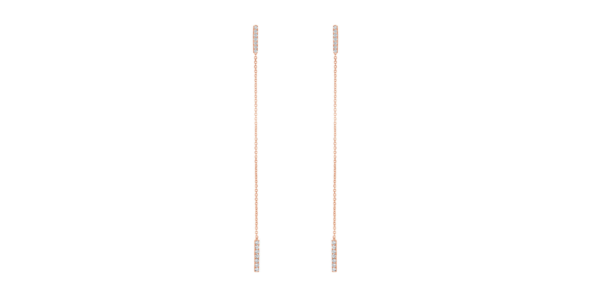 Náušnice s diamanty Herydea