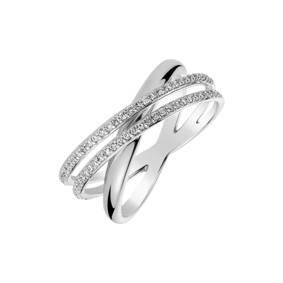 Prsten s diamanty Sparkle Orbit