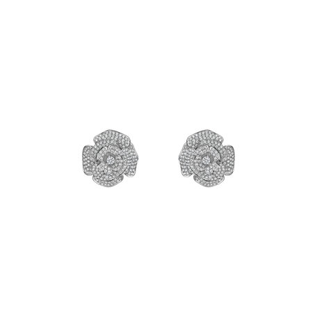 Náušnice s diamanty Diamond Nature