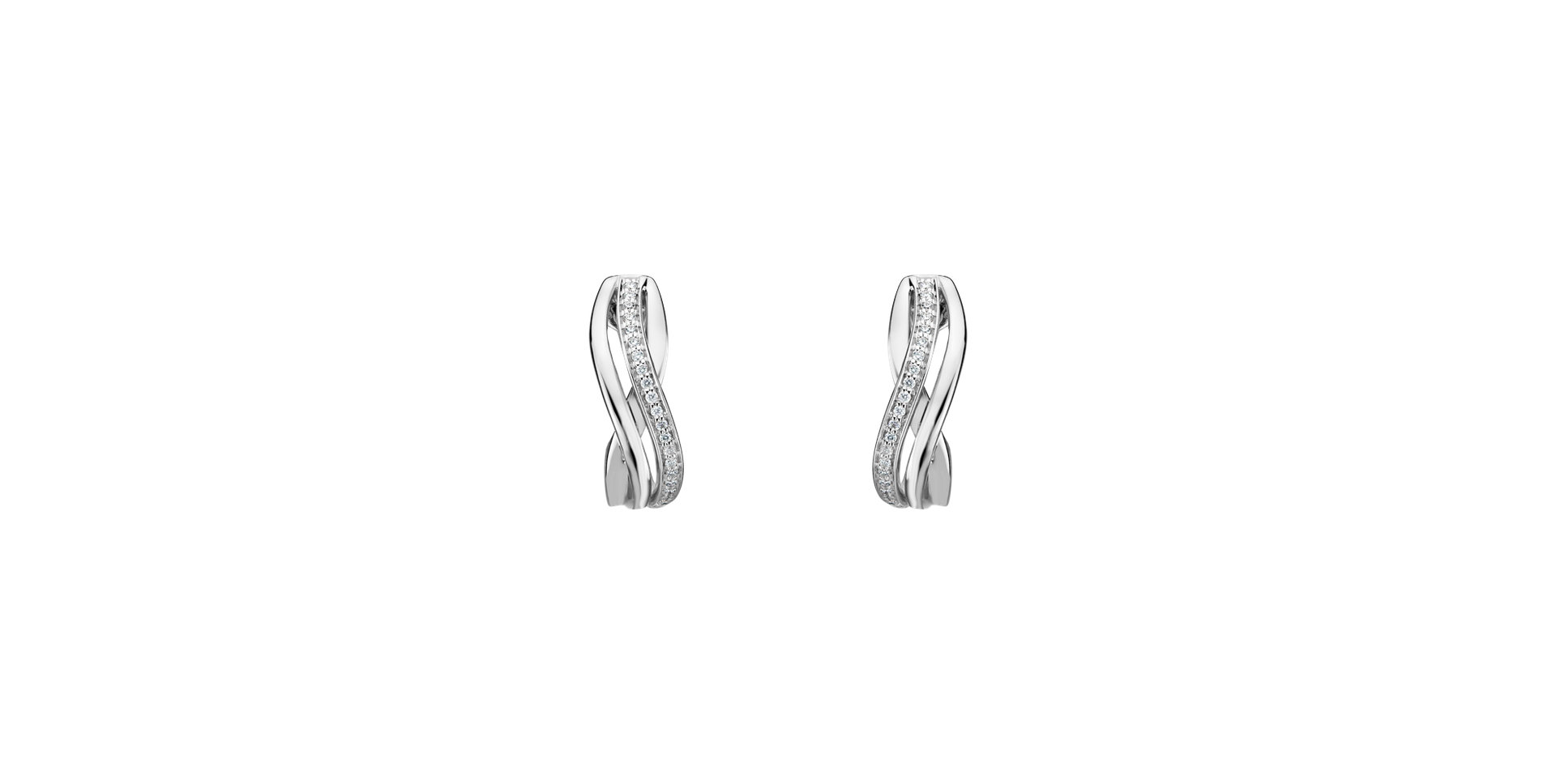 Náušnice s diamanty Glorious Secret