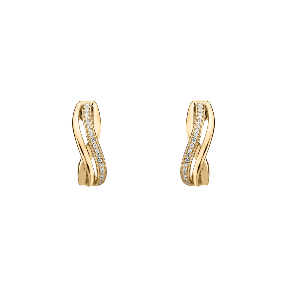 Náušnice s diamanty Glorious Secret