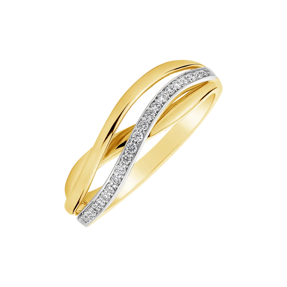Prsten s diamanty Royal Rhythm