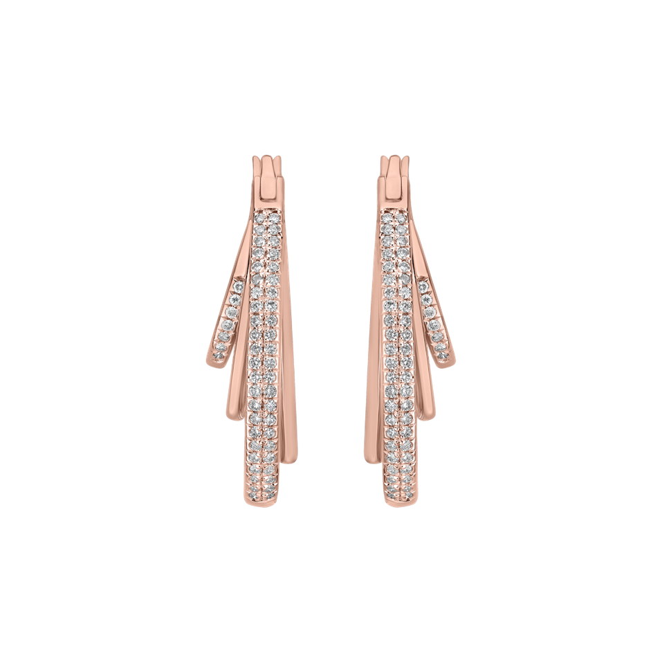 Náušnice s diamanty Charming Orion