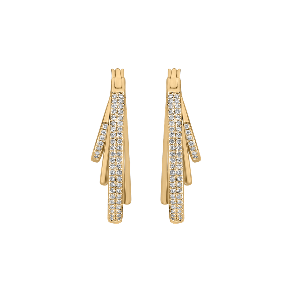 Náušnice s diamanty Charming Orion