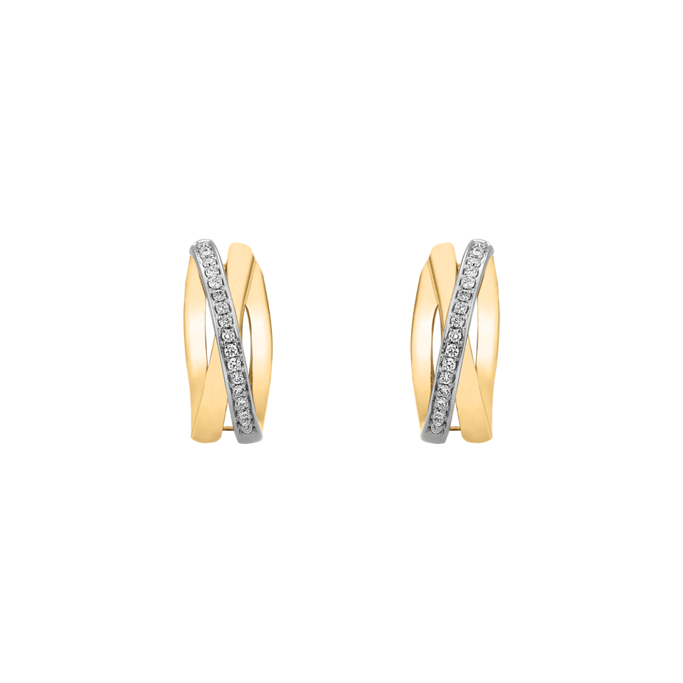 Náušnice s diamanty Galaxy Signature