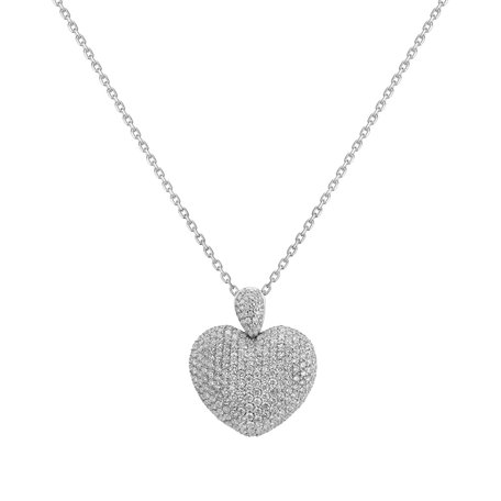 Přívěs s diamanty Heart Brilliance