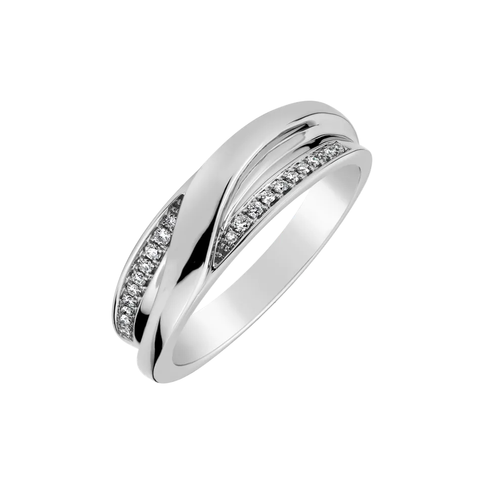 Prsten s diamanty Moon Stranger