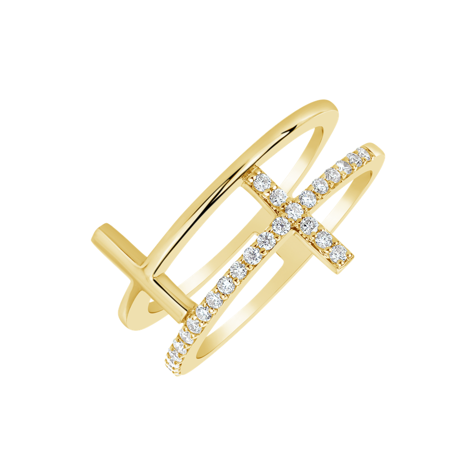 Prsten s diamanty Recent Dimension