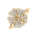 Prsten s diamanty Brilliant Flower2
