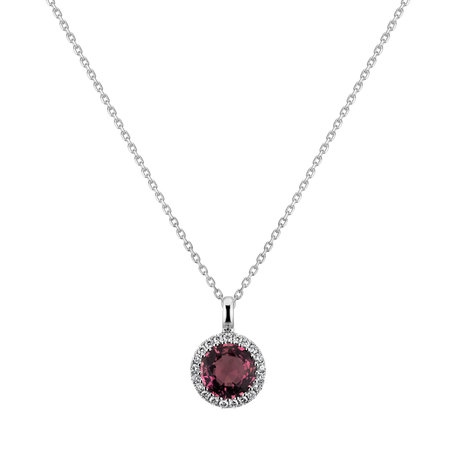 Přívěs s turmalinem a diamanty Tourmaline Despair
