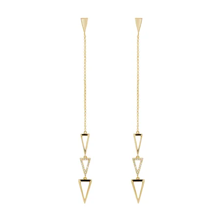 Náušnice s diamanty Luxe Odyssey