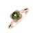 Prsten s peridotem a diamanty Charming Delight2