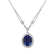 Náhrdelník s tanzanitem a diamanty Divine Goddess2